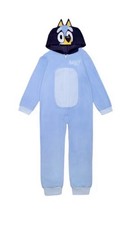 BLUEY Sleeper Union Suit Pajamas On Piece Blue Size Kids M 8/10 Unisex NWT