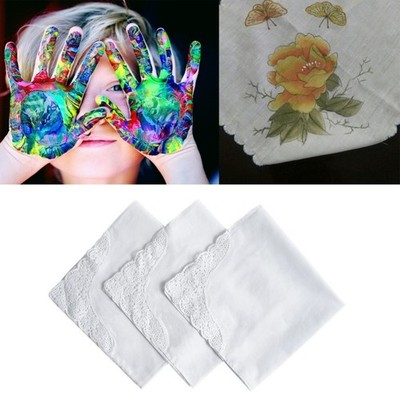 Unbleached Cotton Painting Cloth For Adults And Kids Art Class Studio Use Safe