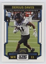2023 Score Rookies Derius Davis #364 0z0n