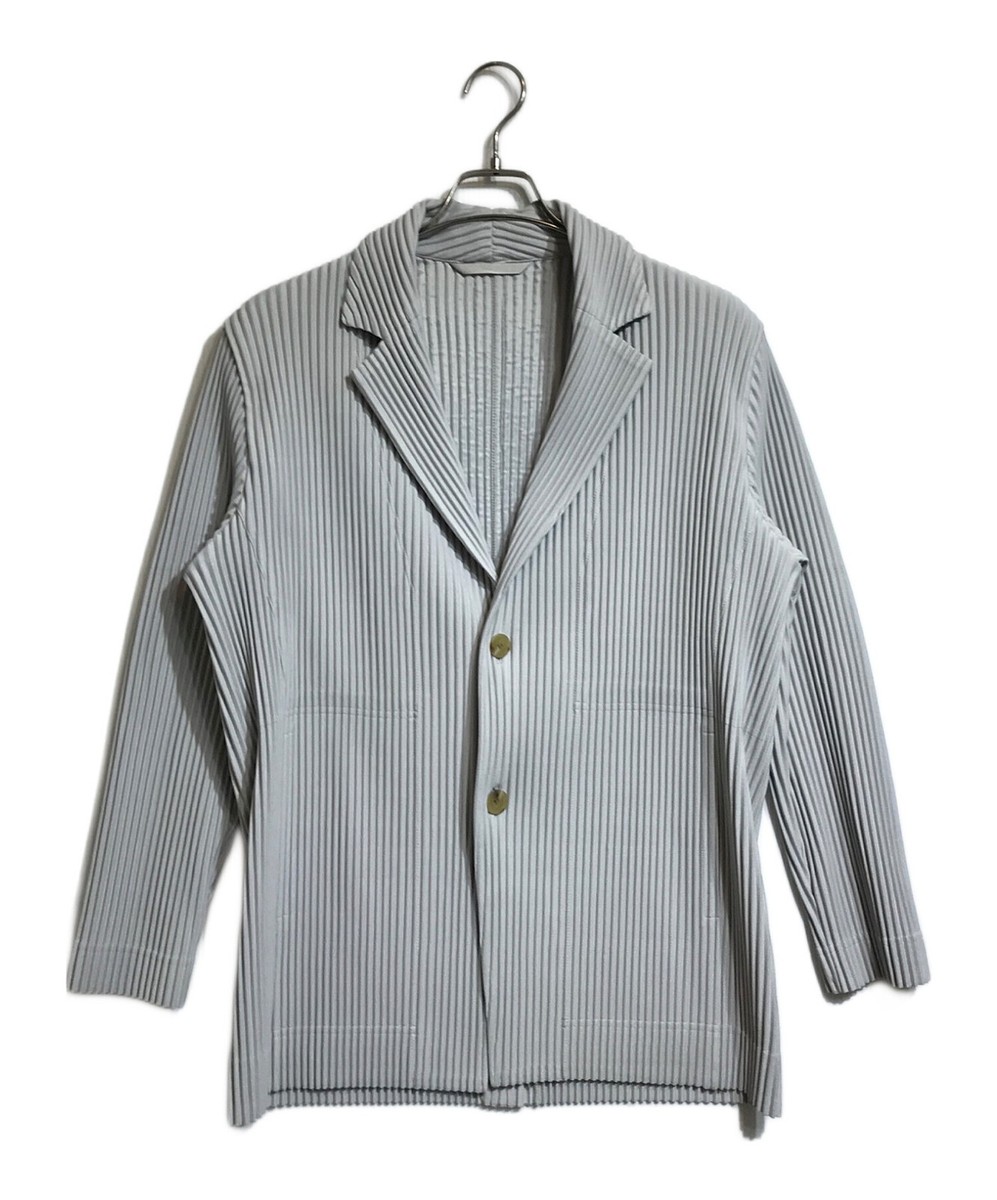 HOMME PLISSE ISSEY MIYAKE pleated tailored jacket Size: 2 HOMME PLISSE ISSEY MIYAKE pleated tailored jacket Size: 2