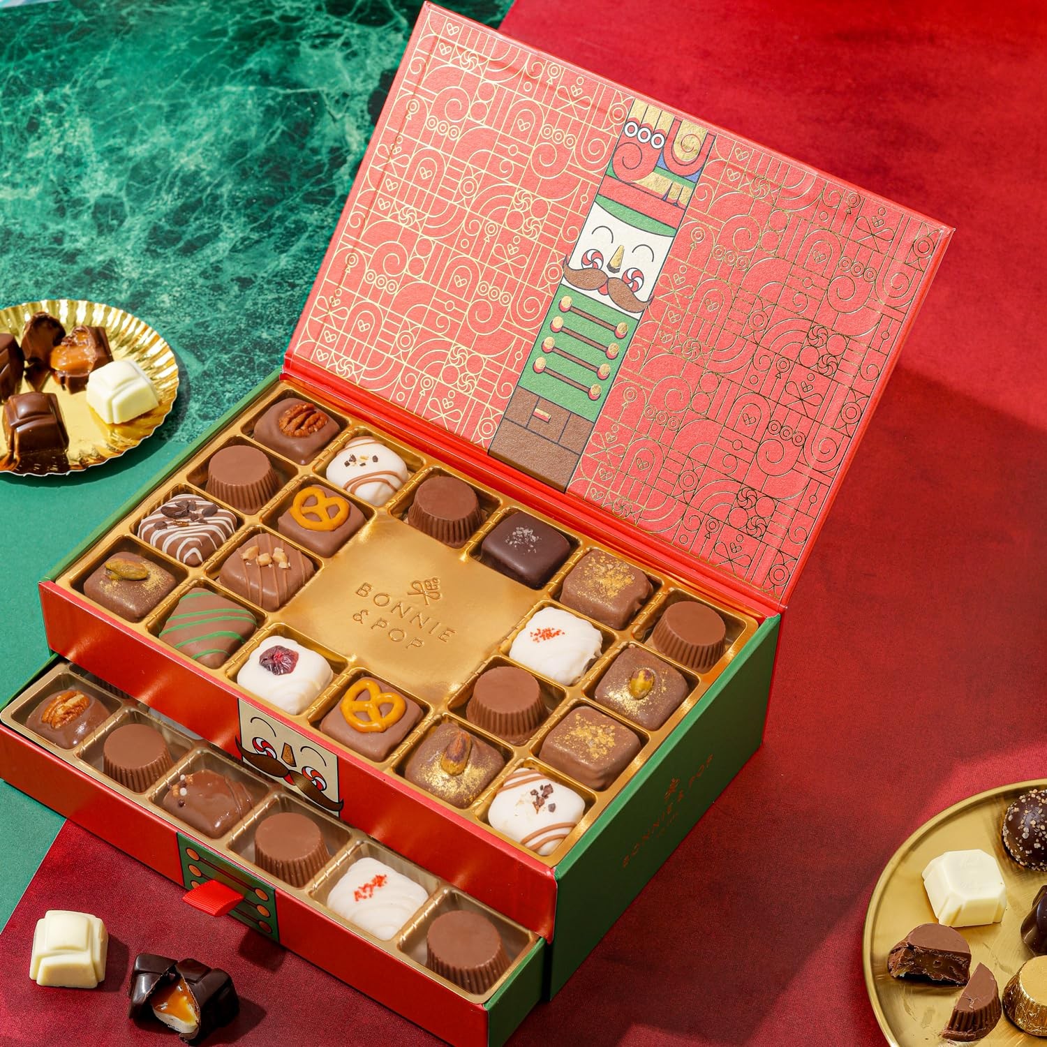 Chocolate Gift Basket, Candy Food Gifts, Gourmet Snack Box, Holiday Present I...