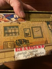 Hornby vintage train station with very cool vintage advertising  stickers on it 