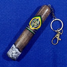 Handmade Custom Wooden Cigar Keychain Ornament - CAO- BRAZILIA