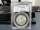 1941-D 50c Walking Liberty Silver Half Dollar PCGS MS66 (AEJ)