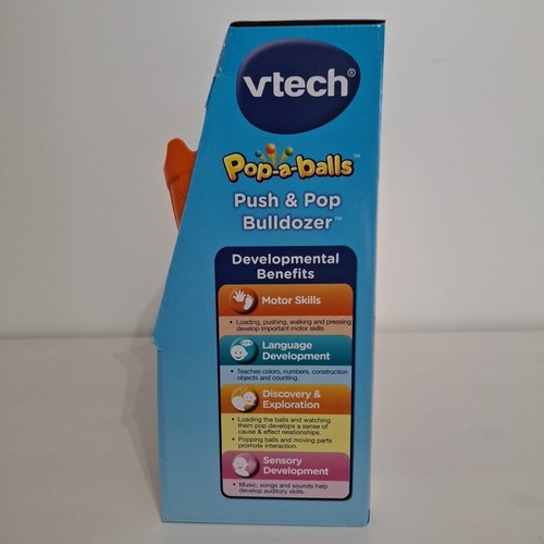 VTech Pop-a-Balls Push & Pop Bulldozer - Picture 3 of 10