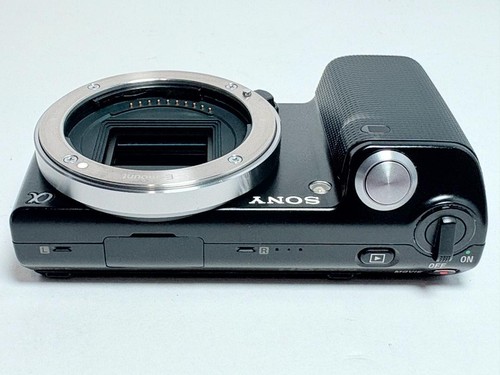 SONY Alpha NEX-5 Mirrorless digital camera 14.2MP Black tested Lensless - Picture 7 of 8