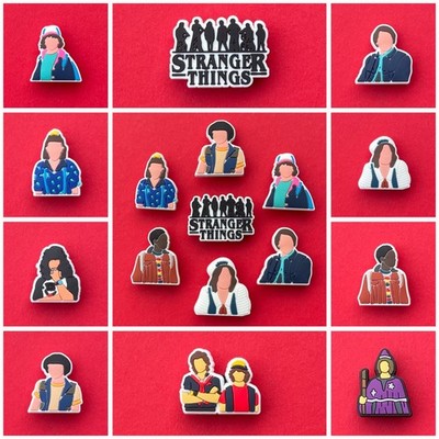 Schuhstecker/Shoe Charms/Set für STRANGER THINGS* Fans/Friends don't lie/Körper