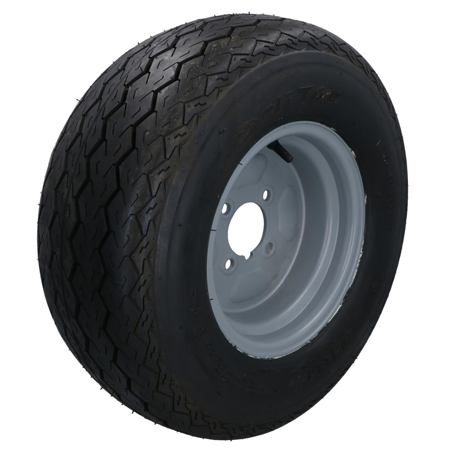 Trailer Wheel & Tyre 20.5 x 8.0 - 10 4"" PCD 4 PLY TRSP13