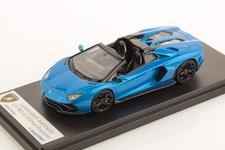 Looksmart 1/43 Lamborghini Aventador Lp780-4 Ultimate Roadster 2021 Blue Ls532A