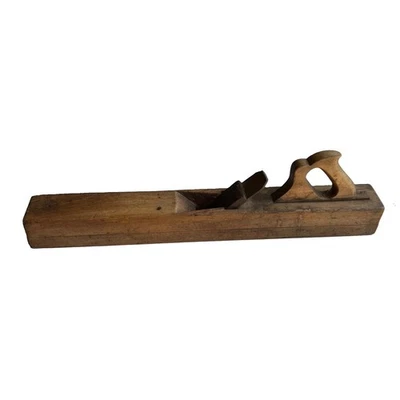 Art Populaire / OUTIL ANCIEN, Varlope De charpentier Ou Tonnelier Old Tools 70cm - Photo 1/4