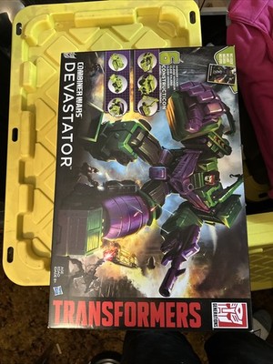 Transformers Combiner Wars Devastator Constructicons 100% Complete NEW! Hasbro