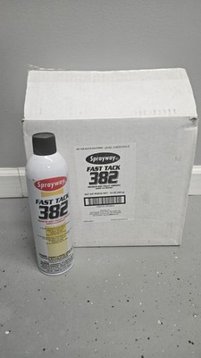 Full case Sprayway Fast Tack 382. 13oz aerosol cans. Screen printing