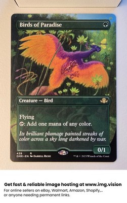Birds of Paradise #439 - Dominaria Remastered - MTG - NM