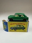 Lesney Matchbox Series No 64 Green M.g. 1100 With Driver And Dog E3 Box Mint