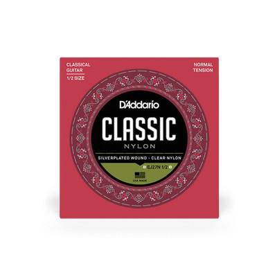 Daddario   EJ27N 1/2   Satz Classic Nylon für Konzertgitarre