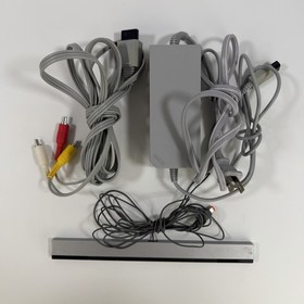 Nintendo Wii Black Console RVL-101 W Remotes Nunchuks Accessories Tested Working