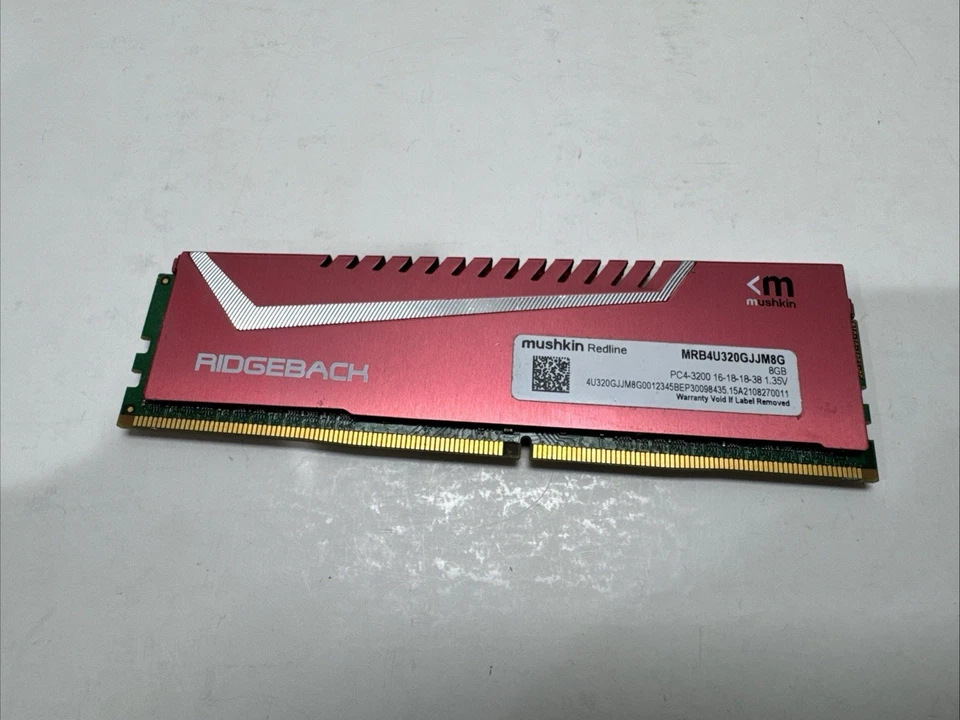 Mushkin Redline 8GB PC4 DDR4 Desktop Memory Ridgeback Gaming - Image 4 of 4