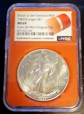 1987 American Eagle Silver Bullion Coins for sale | eBay