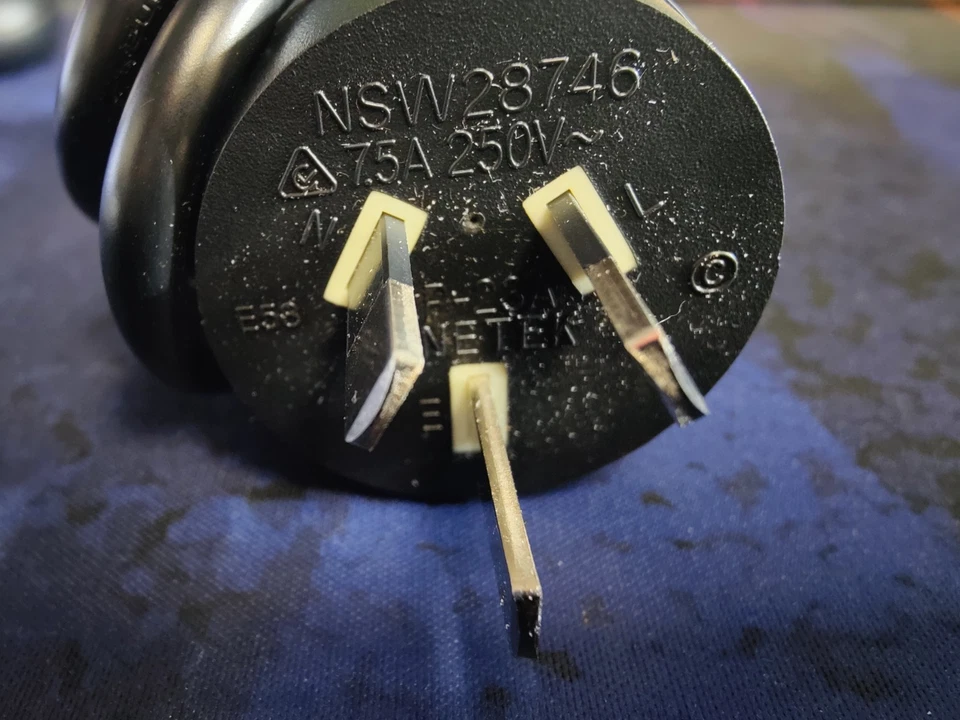 Linetek / Framework PC / Monitor Power Cord - LineTek LP-23A - LS-15 - Image 2 of 4