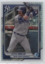 2024 Bowman Mega Box Chrome Mojo Refractor Austin Wells #87 1md7