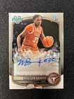 2025 MADISON BOOKER Topps Bowman Chrome University 1st Bowman Auto #CPA-MB