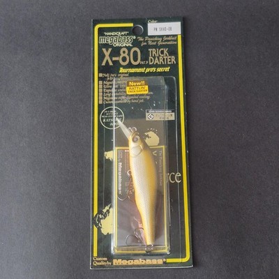 Y-920 Megabass X-80 Trick Darter JDM Premium Bass Lure Japan Authentic