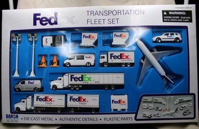 Daron FedEx Transportation Fleet Set 1:87 Diecast RT1039 Limited Ed Collector