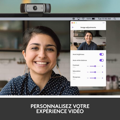 Logitech C930-E Business Webcam, Full HD 1080p/30fps Video Calling, Light Correc - 第 5/9 張圖片