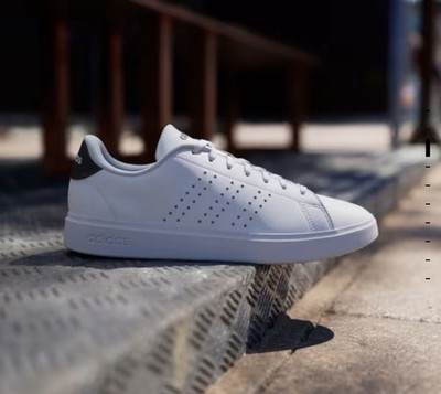 Adidas Advantage 2.0 Herrenschuhe Sneaker Retro Weiss Gr 39 1/3 & 40 IF1661
