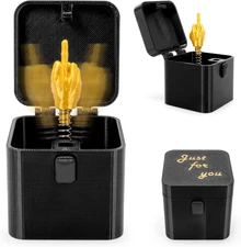Middle Finger Gifts, Middle Funny Finger in a Box, Annoying Gift Box with Finger
