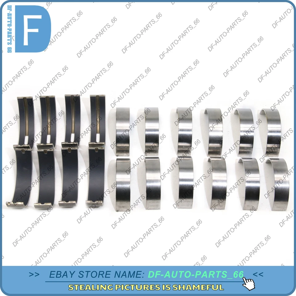 Crankshaft Main + Con Rod Bearings set For VW Porsche Audi A6 Q5 Q7 2.7 3.0 TDI - Image 3 of 4
