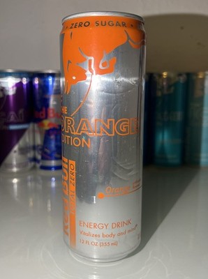 Red Bull Total Zero Orange Edition 355ml  voll Redbull USA