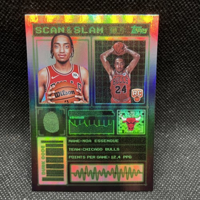 #ad 2025 26 Topps Scan and Slam Noa Essengue RC #SS 37 Black Friday Exclusive $2.00