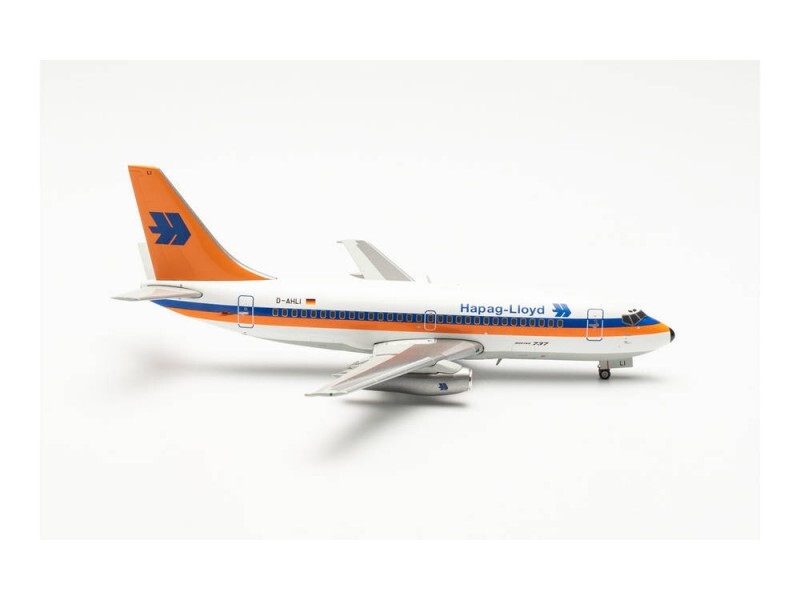 HERPA 1/200 HAPAG-LLOYD FLUG BOEING 737-200 – D-AHLI