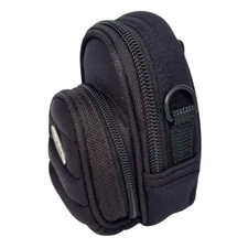 Kodak Gear Silverado P04 Small Pouch Micro Twin Pocket Case Belt Loop (Black)