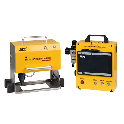 SFX 100W 150*80MM Tragbare pneumatische Markierungsmaschine für Metall VIN-Code