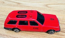 3 1/4” Opel Rekord Fire Department Wagon #8917 Red Dept. Car Toy Rescue #00