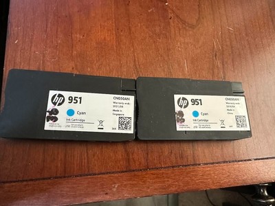 HP GENUINE 951 Cyan Ink Cartridge NEW Expiration dates vary (36 grams)
