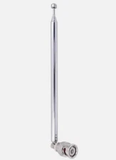 Telescopic Antenna with BNC Swivel Mount for RadioShack -GRE & Whistler Scanners
