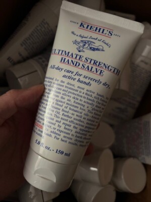 Kiehl s Ultimate Strength Hand Salve For Severely Dry Active Hands 5oz/150mL New
