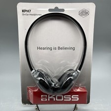 Koss KPH7 Lightweight On Ear Portable Headphones with Adjustable Headband