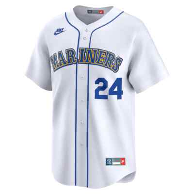 Ken Griffey Jr. Seattle Mariners Nike Throwback Cooperstown Ken Griffey Jr. Seattle Mariners Nike Throwback Cooperstown