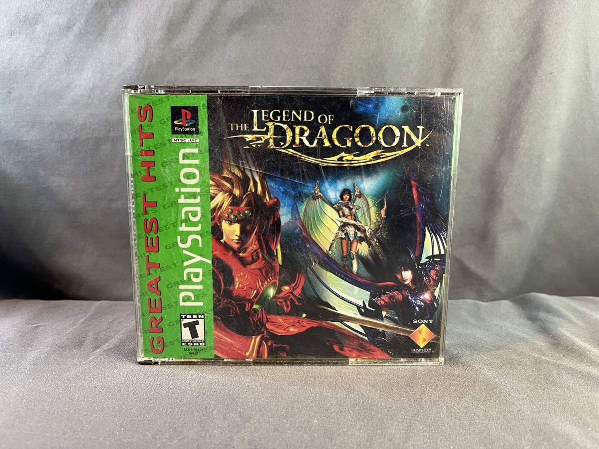 The Legend of Dragoon Greatest Hits PlayStation 1 COMPLETE Disc 1