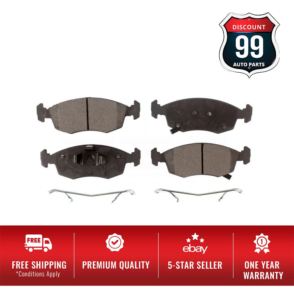 Front Ceramic Disc Brake Pads TEC 1568 For Fiat 500 eBay