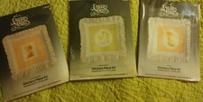 3 Precious Moments Stitchery Pillow Kit LOVE ONE ANOTHER/SERENITY/MADE IN HEAVEN