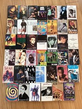 80s And 90s Lot Of 41 Cassette Singles Used