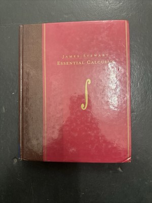 Essential Calculus Hardcover James Stewart