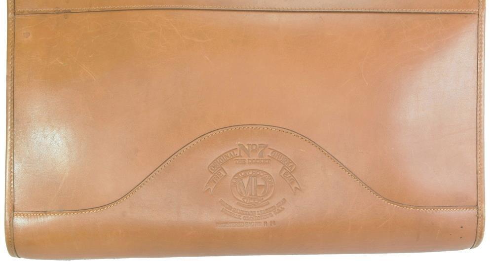 Vintage Ghurka Marley Hodgson #7 DOCKET Saddle Leather Vintage Ghurka Marley Hodgson #7 DOCKET Saddle Leather