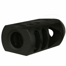 Black .458 SOCOM Competition Tanker Muzzle Brake 5/8x32 TPI - All Steel