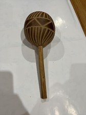 Carved Wood Maraca